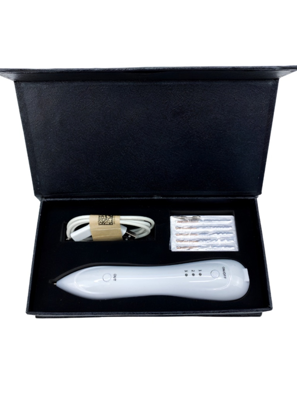 Skin Tag Tattoo Wart Mole Remover Beauty Tool 3 Laser Power Levels USB Charger